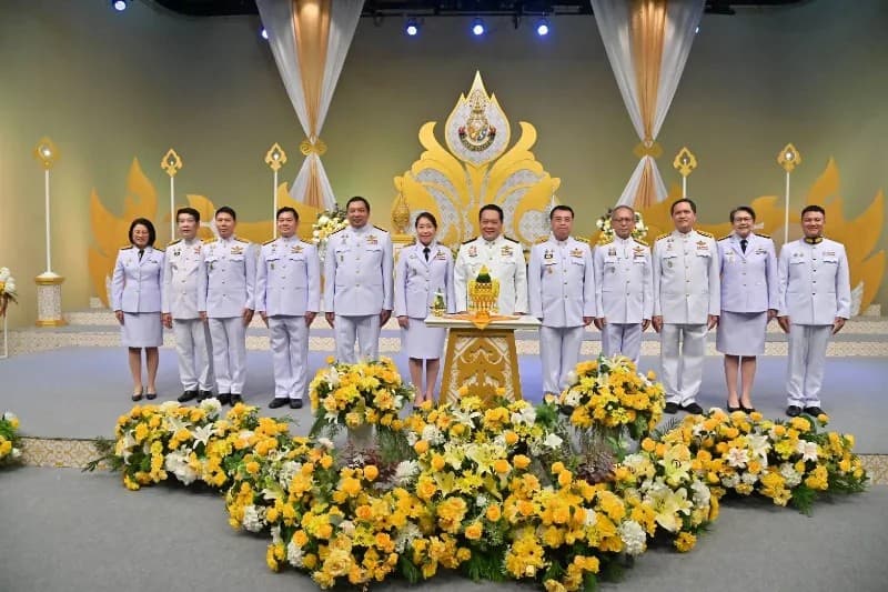รองเลขาธิการ ป.ป.ส. ร่วมบันทึกเทปโทรทัศน์ถวายพระพรชัยมงคล เนื่องในโอกาสวันเฉลิมพระชนมพรรษาพระบาทสมเด็จพระเจ้าอยู่หัว 28 กรกฎาคม 2568