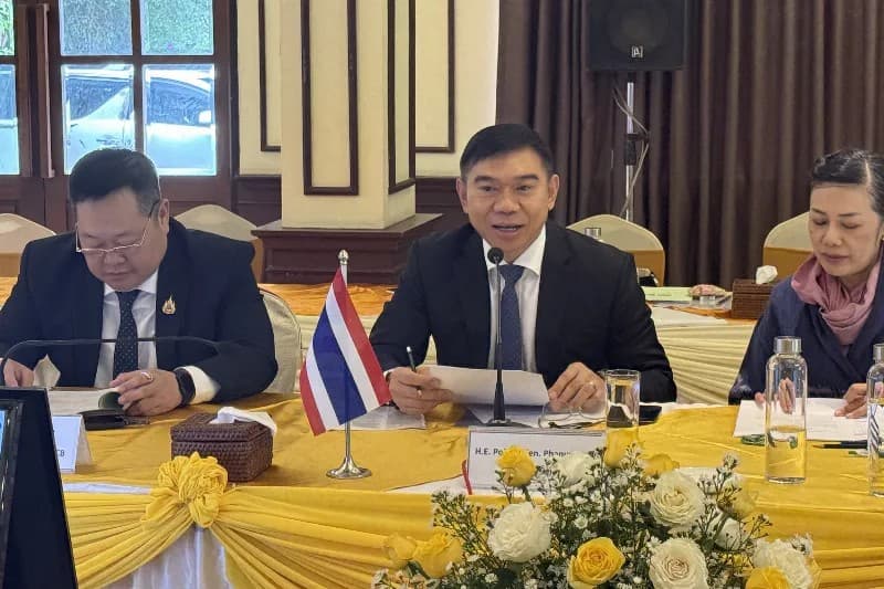 เลขาฯ ป.ป.ส. ยกทัพประชุม ทวิ ไทย-เมียนมา มุ่งปราบนักค้ายาเสพติดที่หลบหนี พร้อมหารือแนวทางสกัดกั้นสารตั้งต้น และเคมีภัณฑ์