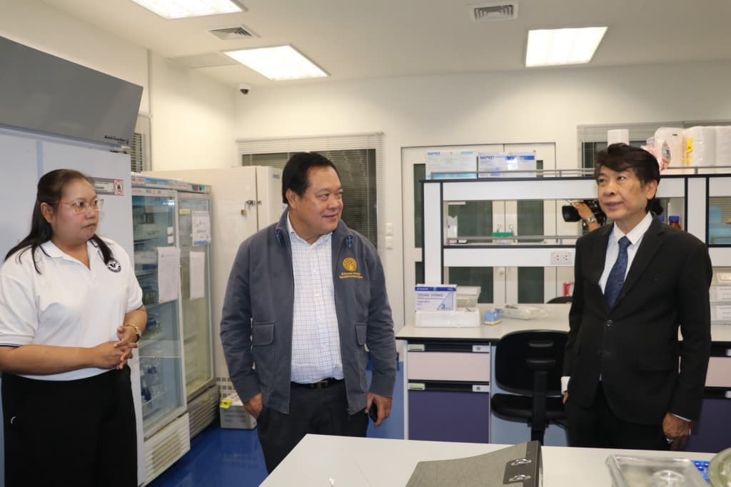 รมว.ยธ. ร่วมประชุมติดตามผลการตรวจและส่งเสริมสนับสนุนให้สถาบันนิติวิทยาศาสตร์ ตรวจหาสารเสพติดในน้ำเสีย เพื่อเฝ้าระวังและติดตามการใช้ยาเสพติดในชุมชน