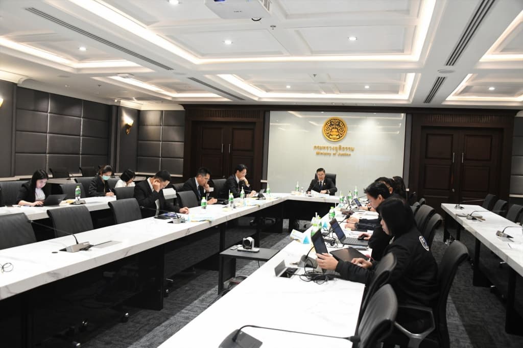 ประชุมคณะกรรมการกำกับการประเมินผลการปฏิบัติราชการของส่วนราชการในกระทรวงยุติธรรม ครั้งที่ 2/2568