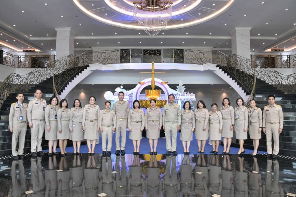 พิธีเปิดงานครบรอบสถาปนากระทรวงยุติธรรม “135 ปี กระทรวงยุติธรรม เชื่อมั่น เข้าถึง ที่พึ่งประชาชน”