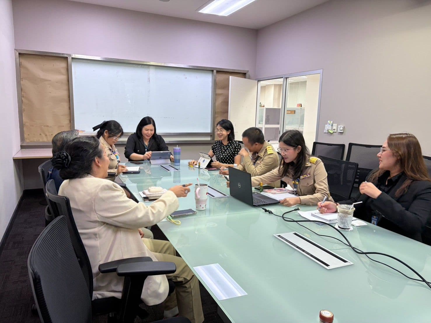 การประชุมเพื่อขับเคลื่อนการดำเนินงานของศูนย์ปฏิบัติการต่อต้านการทุจริต ครั้งที่ 10/2569