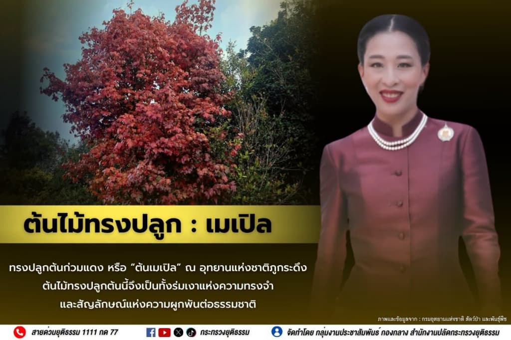 กระทรวงยุติธรรม เผยแพร่เรื่องราวของสมเด็จพระเจ้าลูกเธอ เจ้าฟ้าพัชรกิติยาภา นเรนทิราเทพยวดี กรมหลวงราชสาริณีสิริพัชร มหาวัชรราชธิดา / ประจำวันที่ 16 กันยายน 2569