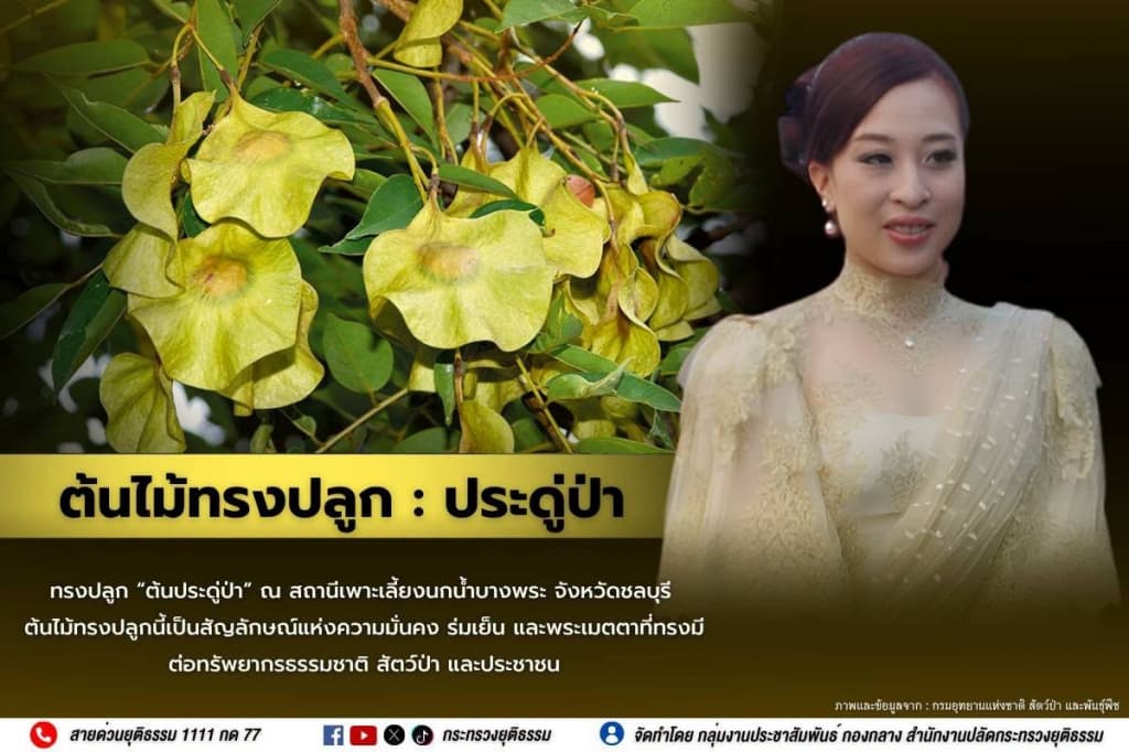 กระทรวงยุติธรรม เผยแพร่เรื่องราวของสมเด็จพระเจ้าลูกเธอ เจ้าฟ้าพัชรกิติยาภา นเรนทิราเทพยวดี กรมหลวงราชสาริณีสิริพัชร มหาวัชรราชธิดา / ประจำวันที่ 18 กันยายน 2569